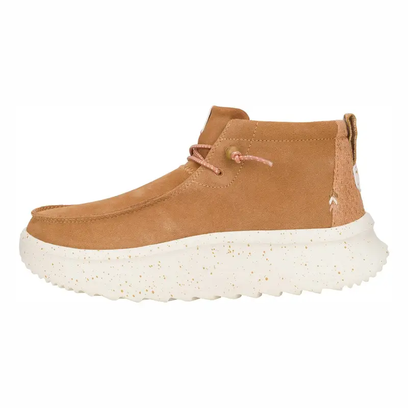 Wendy Peak Hi Suede Chestnut