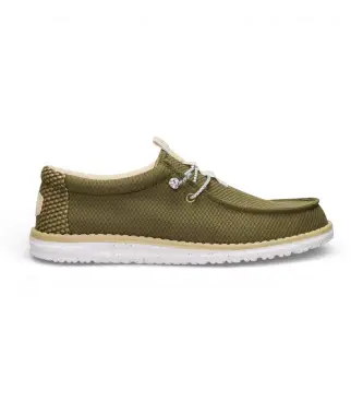 per uomo HD45301 Sneakers Wally Mesh Neutrals Green (40), Tessuto, Basso, Stringhe, Casual, Verde