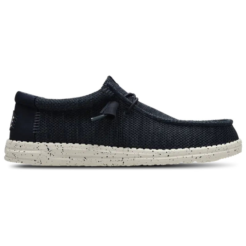 HEYDUDE Wally Stretch Sox male Scarpe - Blu - Tela - Foot Locker