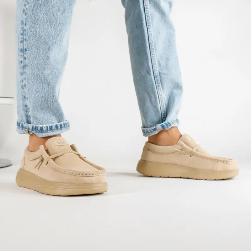 Wendy Comf Suede Beige Tan