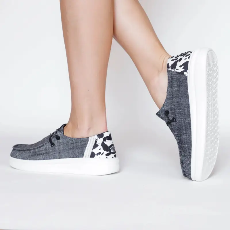 Heydude Wendy Rise Animal Black Multi Nero - 37