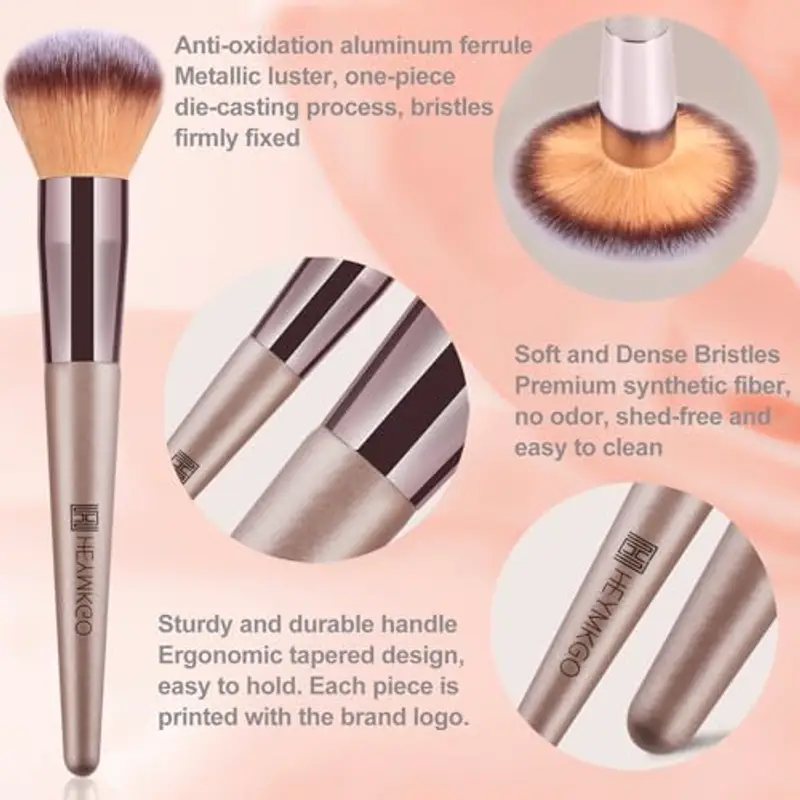 HEYMKGO Pennello trucco Oro 1179393 miniatura 3