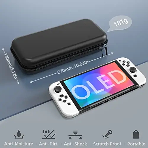 HEYSTOP Custodia per Nintendo Switch 2 Custodia da Viaggio Portatile con Protezione Rigida Completa Ampia Capacità di miniatura 2