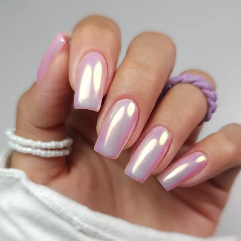 Accessori Nail Powder Mermaid #513 Mermaid Powder Pink - Accessori unghie #513 Mermaid Powder Pink miniatura 4