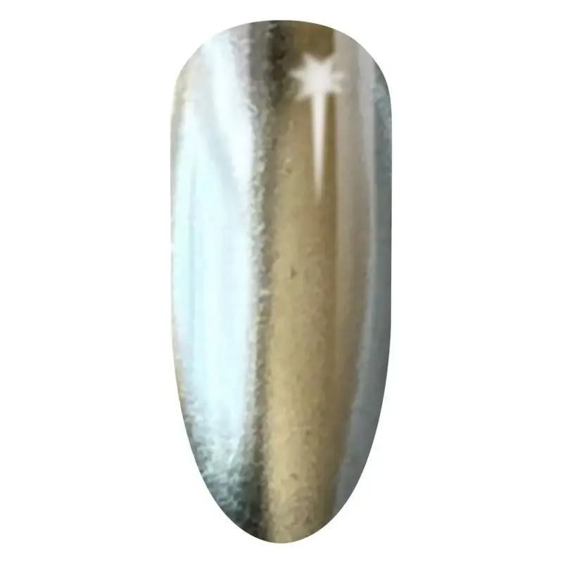 Accessori Nail Powder Mirror Dust #501 Mirror Dust Silver - Accessori unghie #501 Mirror Dust Silver miniatura 3