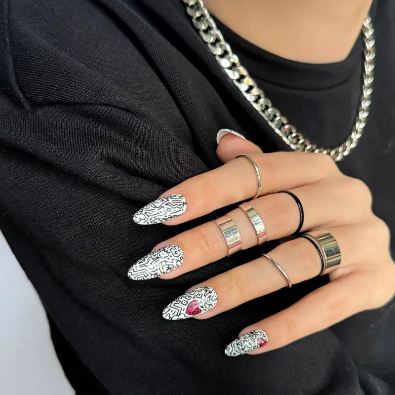 Accessori Transfer Foil COMICS #03 - Accessori unghie miniatura 2