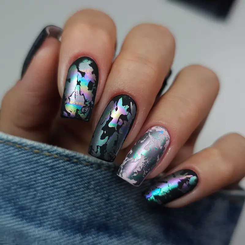 Accessori Transfer Foil GASOLINE #05 - Accessori unghie miniatura 2