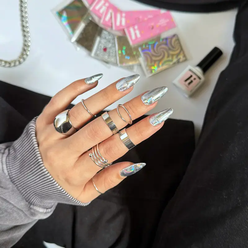 Accessori Transfer Foil HOLO #01 - Accessori unghie miniatura 3