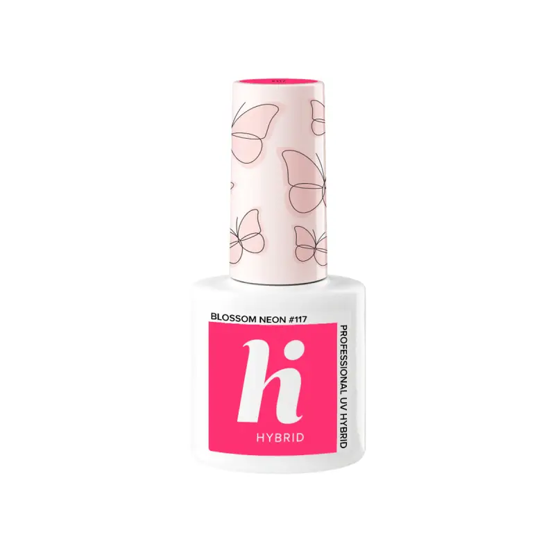 UV Gel Polish Butterflies Smalto Semipermanente #117 Blossom Neon - Smalto gel e semipermanente #117 Blossom Neon