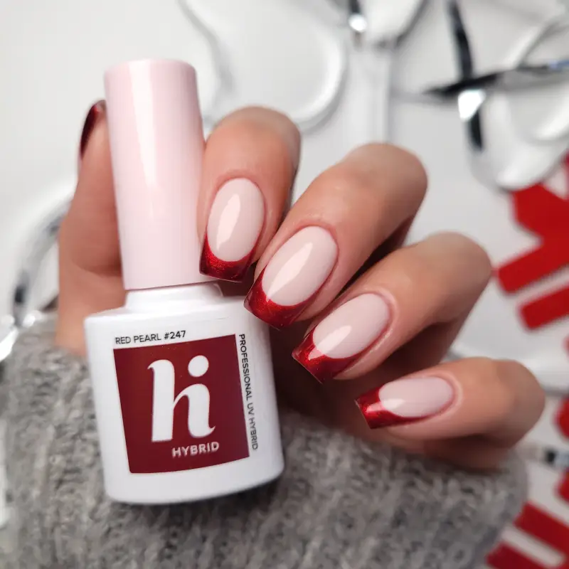 UV Gel Polish Carnival Smalto Semipermanente #247 Red Pearl - Smalto gel e semipermanente #247 Red Pearl miniatura 3