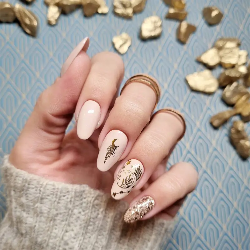 UV Gel Polish Choco&Latte Smalto Semipermanente #402 Pure Beige - Smalto gel e semipermanente #402 Pure Beige miniatura 3