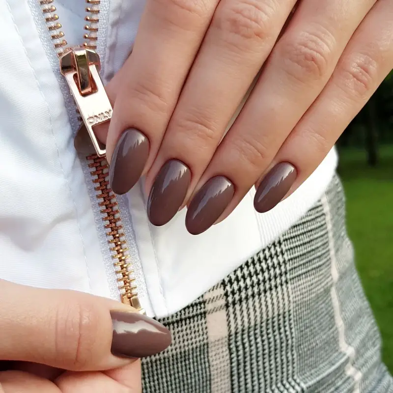 UV Gel Polish Choco&Latte Smalto Semipermanente #404 Dusty Brown - Smalto gel e semipermanente #404 Dusty Brown miniatura 3