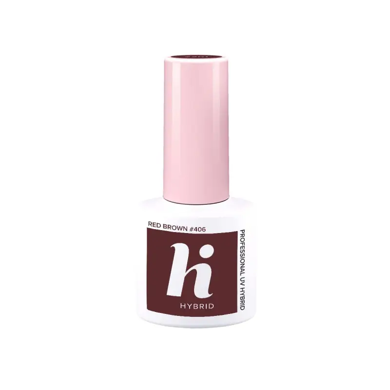 UV Gel Polish Choco&Latte Smalto Semipermanente #406 Red Brown - Smalto gel e semipermanente #406 Red Brown