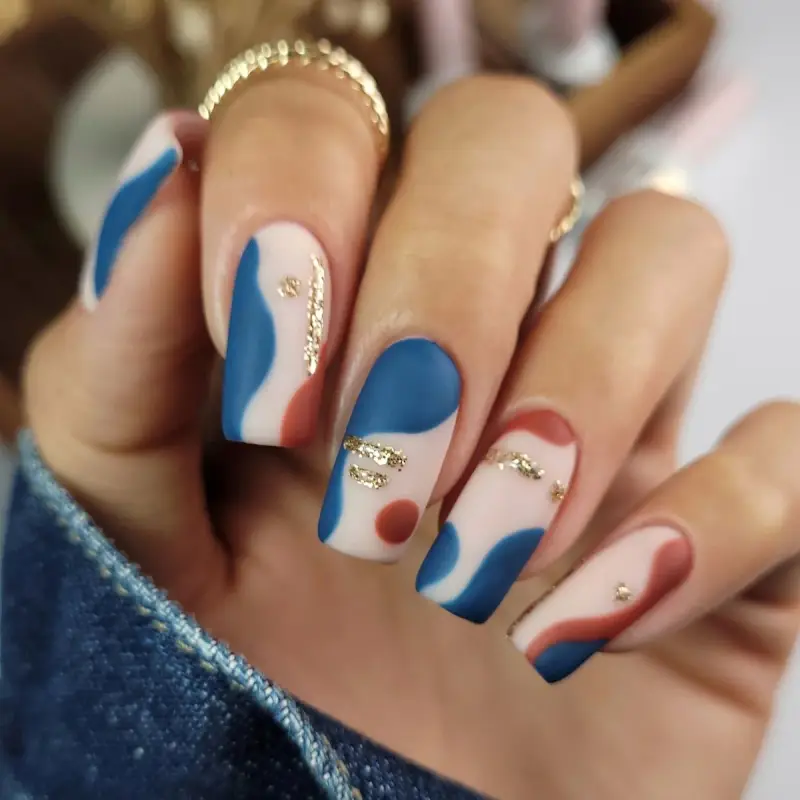 UV Gel Polish Coffeehouse Smalto Semipermanente #365 Blue Coffee Mug - Smalto gel e semipermanente #365 Blue Coffee Mug miniatura 4