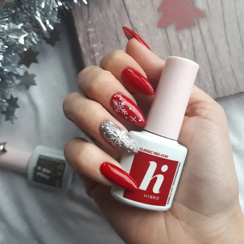 UV Gel Polish Date Smalto Semipermanente #245 Classic Red - Smalto gel e semipermanente #245 Classic Red miniatura 3