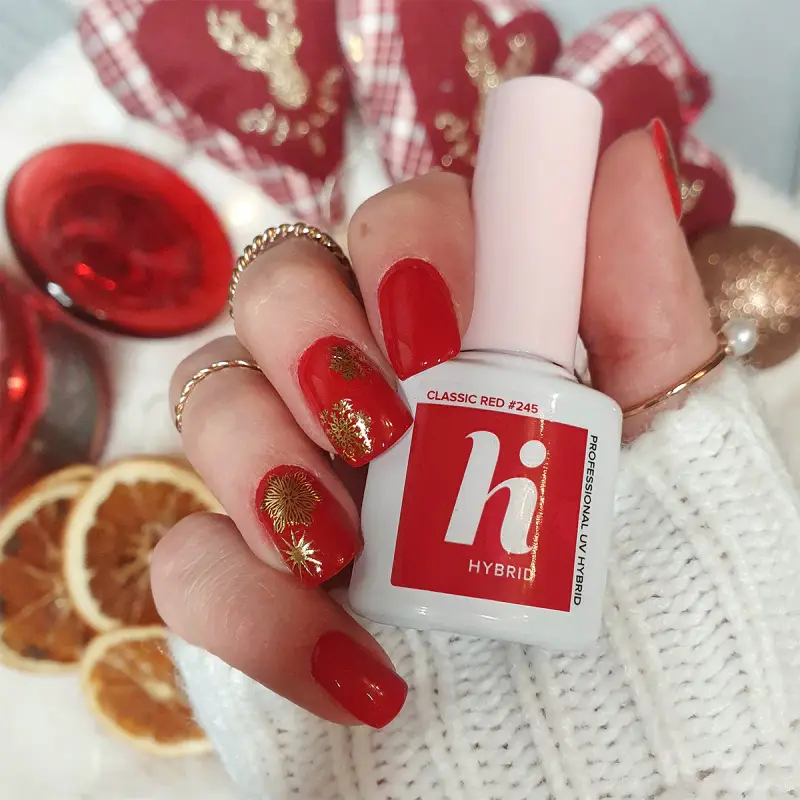 UV Gel Polish Date Smalto Semipermanente #245 Classic Red - Smalto gel e semipermanente #245 Classic Red miniatura 5