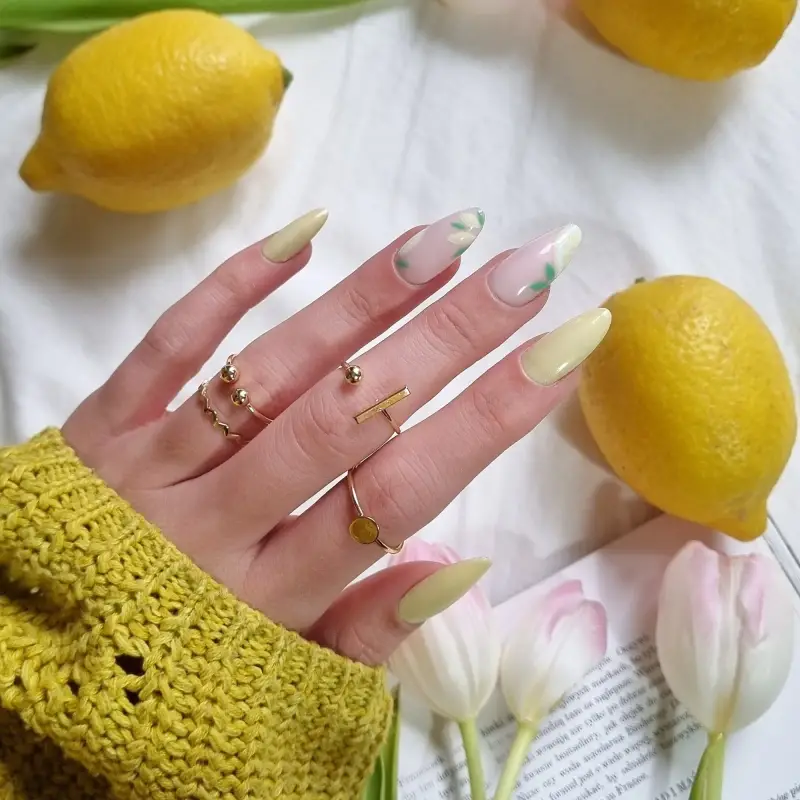 UV Gel Polish Don Limone Smalto Semipermanente #155 Limoncello Yellow - Smalto gel e semipermanente #155 Limoncello Yellow miniatura 5