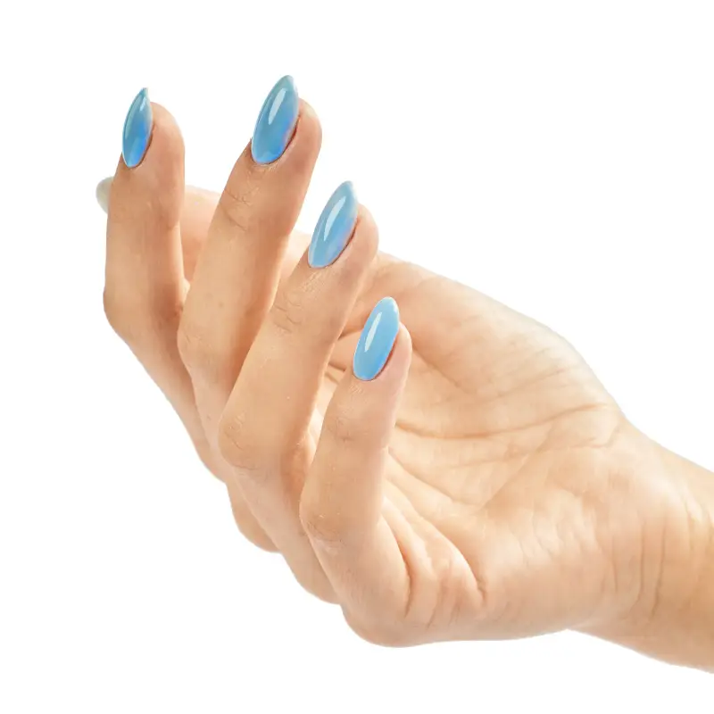 UV Gel Polish Don Limone Smalto Semipermanente #159 Blue Amore - Smalto gel e semipermanente #159 Blue Amore miniatura 4