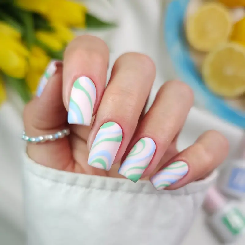 UV Gel Polish Don Limone Smalto Semipermanente #159 Blue Amore - Smalto gel e semipermanente #159 Blue Amore miniatura 5