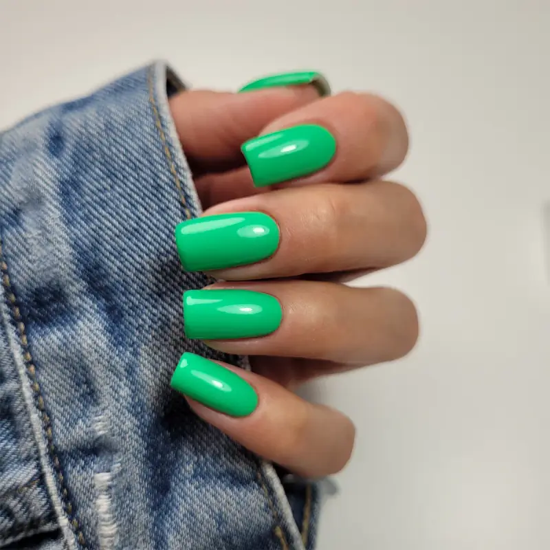 UV Gel Polish Fiesta Smalto Semipermanente #272 Jalapeno Green - Smalto gel e semipermanente #272 Jalapeno Green miniatura 3