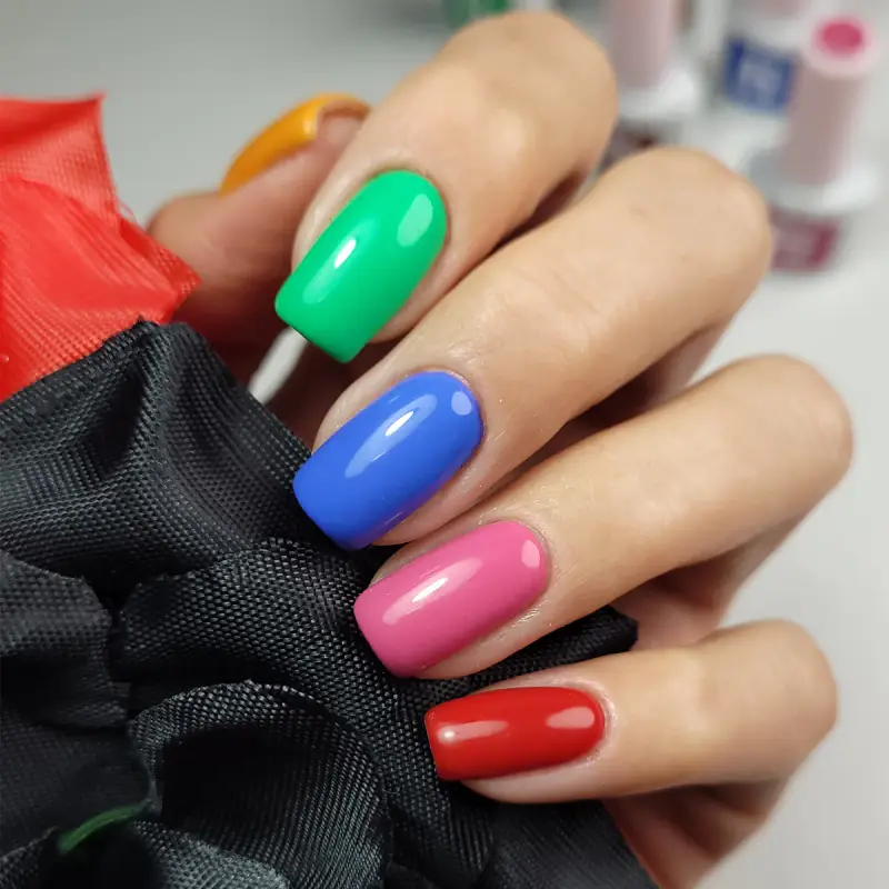 UV Gel Polish Fiesta Smalto Semipermanente #272 Jalapeno Green - Smalto gel e semipermanente #272 Jalapeno Green miniatura 5