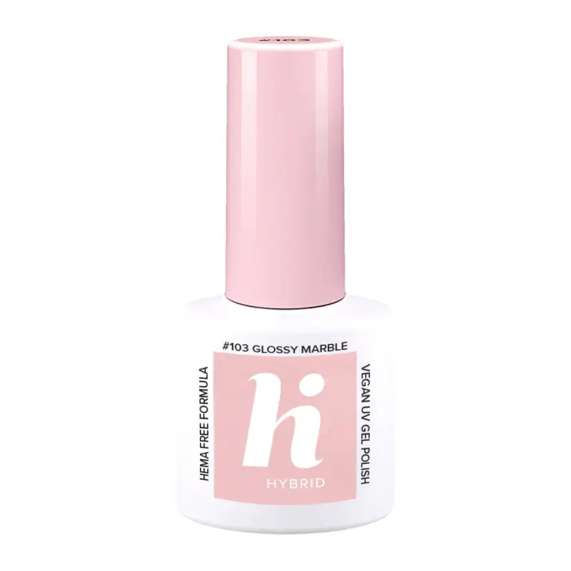 UV Gel Polish Party Smalto Semipermanente #103 Glossy Marble - Smalto gel e semipermanente #103 Glossy Marble