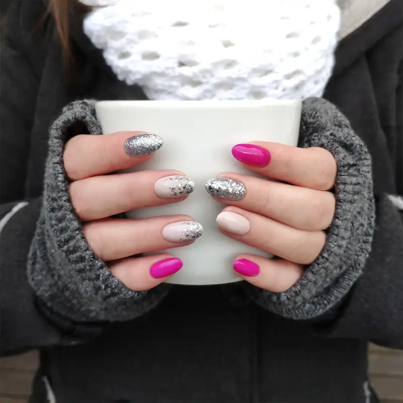 UV Gel Polish Party Smalto Semipermanente #256 Fuchsia Tulip - Smalto gel e semipermanente #256 Fuchsia Tulip miniatura 3