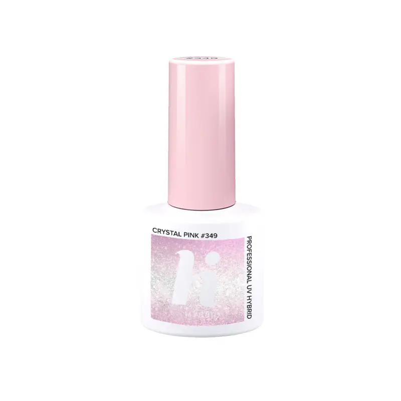 UV Gel Polish Party Smalto Semipermanente #349 Crystal Pink - Smalto gel e semipermanente #349 Crystal Pink