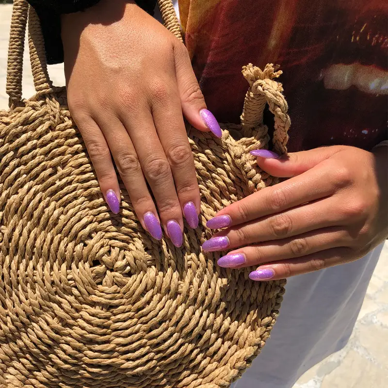 UV Gel Polish Party Smalto Semipermanente #350 Glossy Lavender - Smalto gel e semipermanente #350 Glossy Lavender miniatura 3