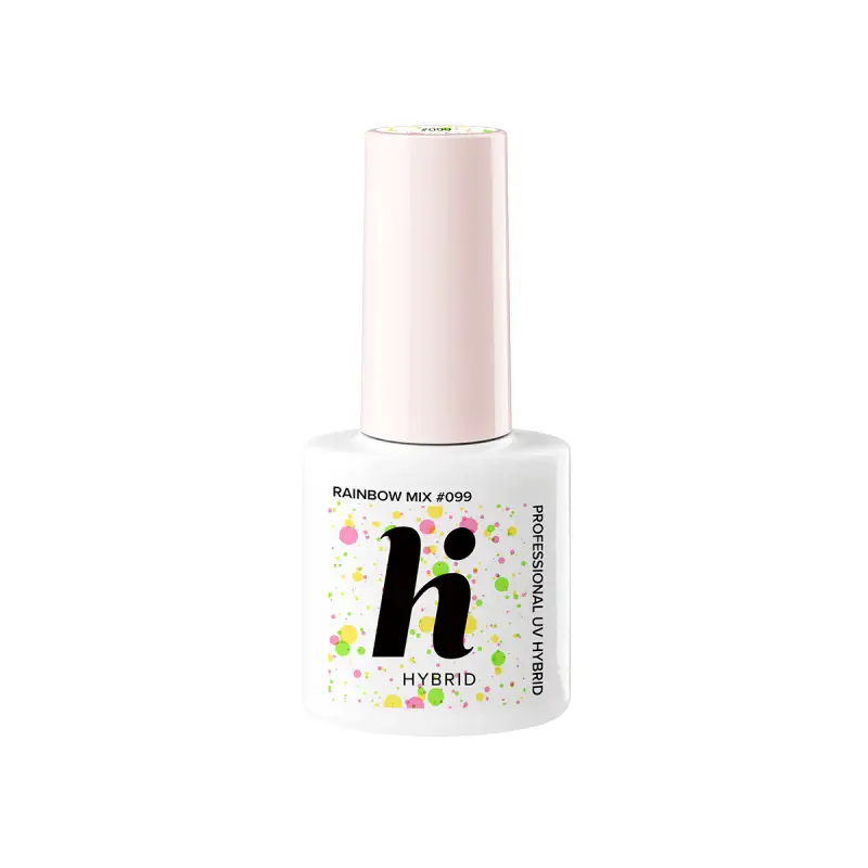 UV Gel Polish Pop Smalto Semipermanente #099 Rainbow Mix - Smalto gel e semipermanente #099 Rainbow Mix