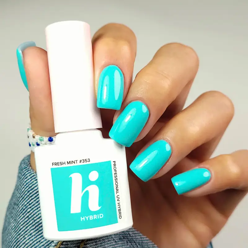 UV Gel Polish Pop Smalto Semipermanente #353 Fresh Mint - Smalto gel e semipermanente #353 Fresh Mint miniatura 3