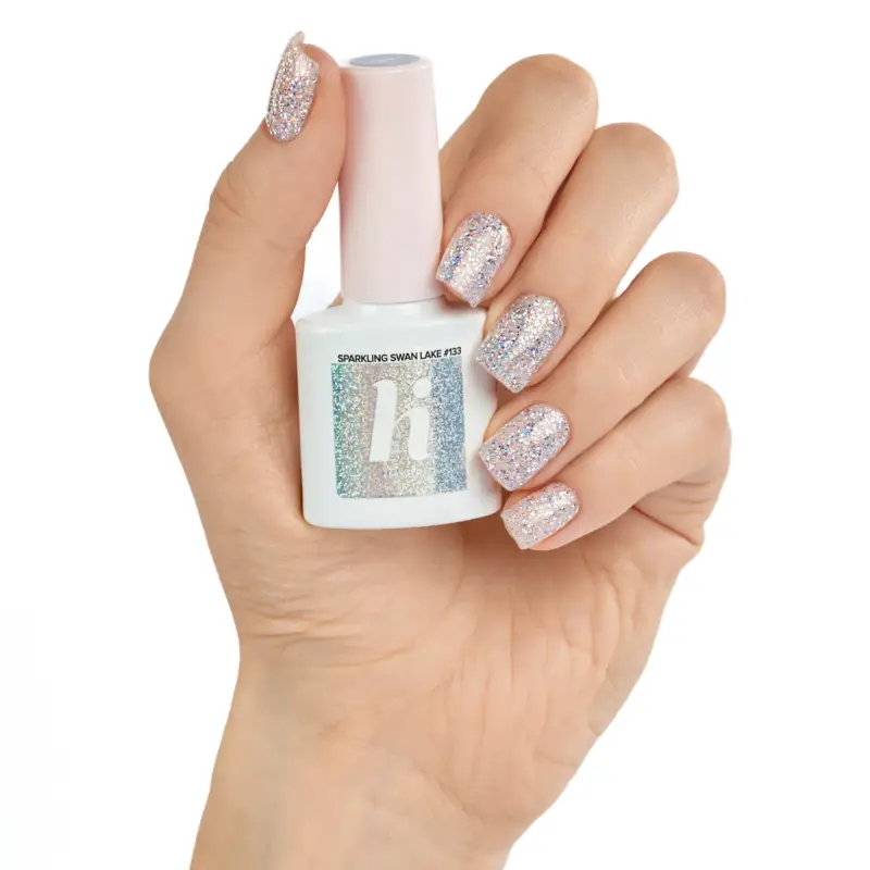 UV Gel Polish Smalto semipermanente #133 Sparkling Swan Lakie - Smalto gel e semipermanente #133 Sparkling Swan Lakie miniatura 2