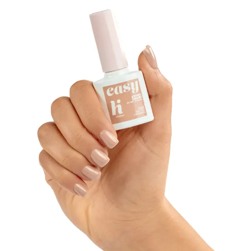 UV Gel Polish Smalto semipermanente EASY 3in1 #608 Salted Caramel - Smalto gel e semipermanente #608 Salted Caramel miniatura 2