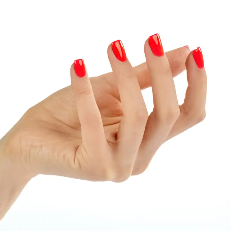 UV Gel Polish Smalto semipermanente EASY 3in1 #612 Red Rocket Loop - Smalto gel e semipermanente #612 Red Rocket Loop miniatura 3