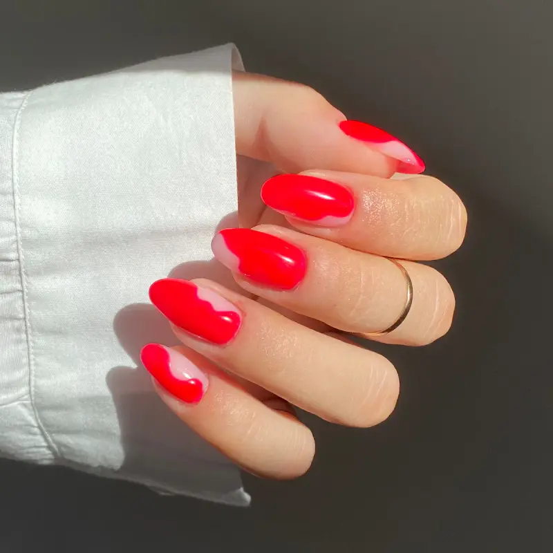 UV Gel Polish Sport Smalto Semipermanente #233 Neon Red - Smalto gel e semipermanente #233 Neon Red miniatura 4