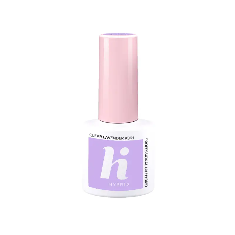 UV Gel Polish Sport Smalto Semipermanente #301 Clear Lavender - Smalto gel e semipermanente #301 Clear Lavender