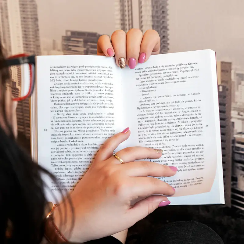 UV Gel Polish Travel Smalto Semipermanente #218 Pink Marble - Smalto gel e semipermanente #218 Pink Marble miniatura 3