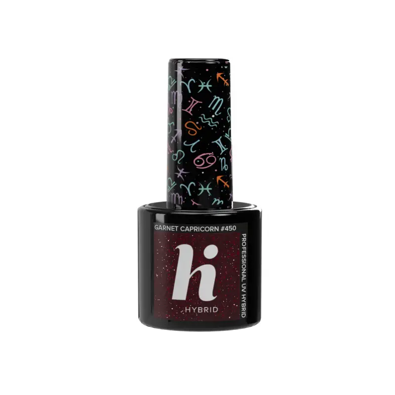 UV Gel Polish Zodiac Smalto Semipermanente #450 Garnet Capricorn - Smalto gel e semipermanente #450 Garnet Capricorn