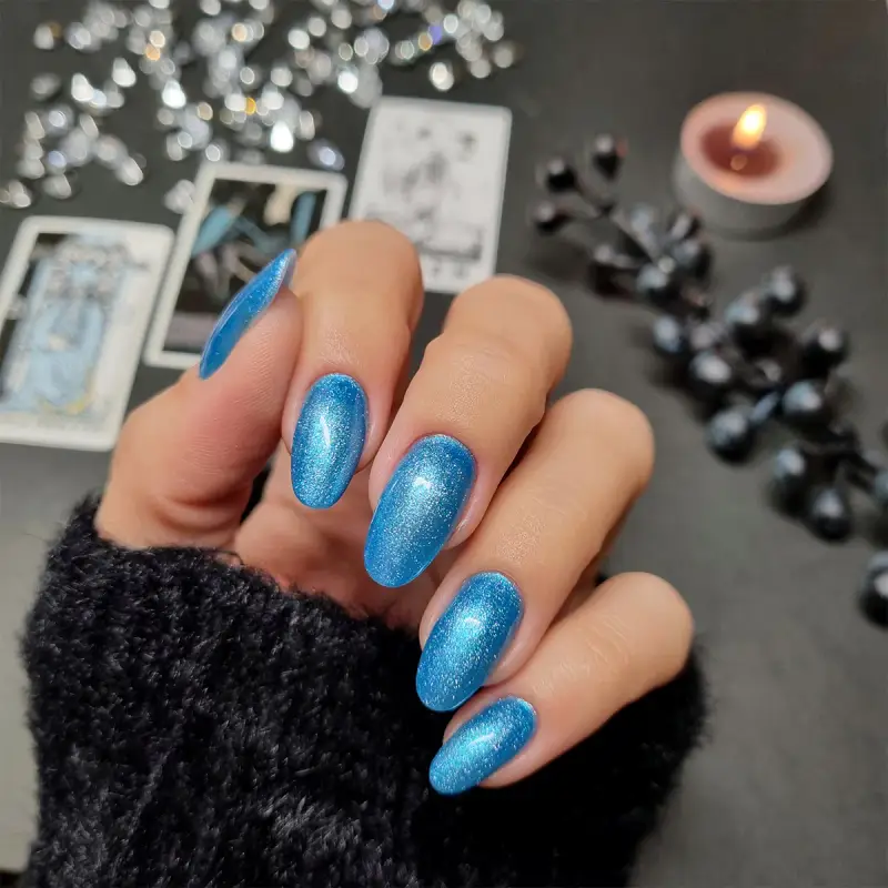 UV Gel Polish Zodiac Smalto Semipermanente #452 Aquamarine Pisces - Smalto gel e semipermanente #452 Aquamarine Pisces miniatura 3