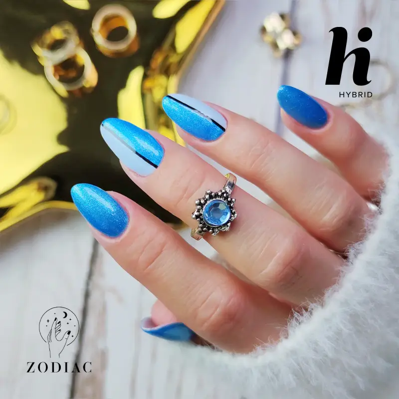 UV Gel Polish Zodiac Smalto Semipermanente #452 Aquamarine Pisces - Smalto gel e semipermanente #452 Aquamarine Pisces miniatura 5