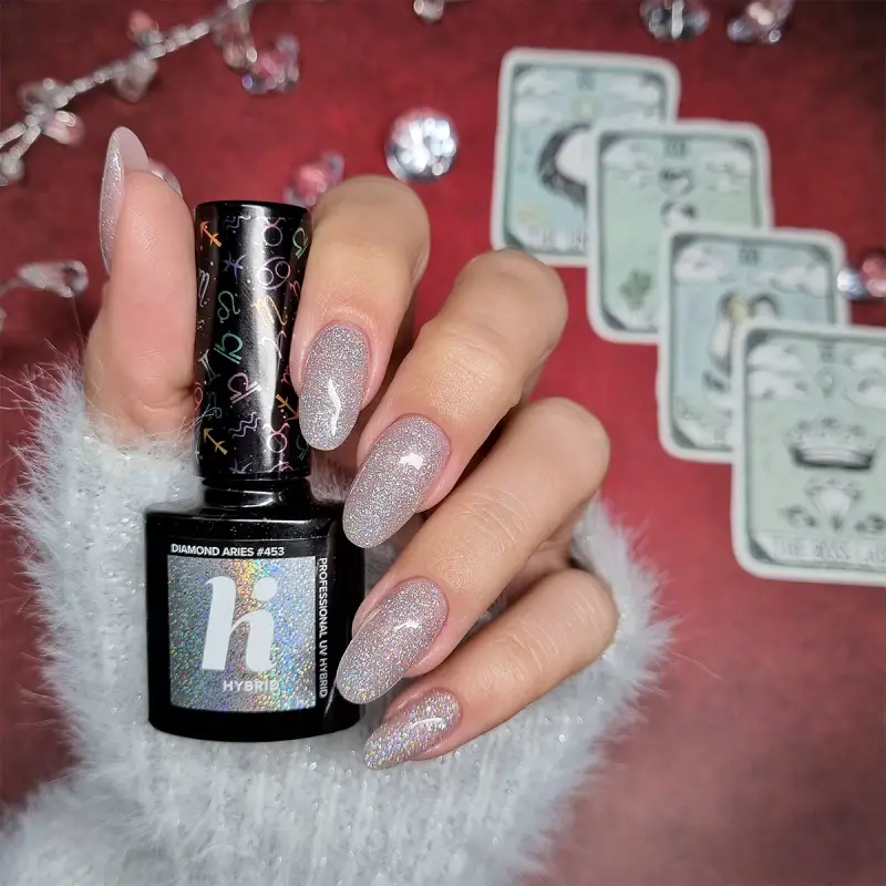 UV Gel Polish Zodiac Smalto Semipermanente #453 Diamond Aries - Smalto gel e semipermanente #453 Diamond Aries miniatura 3