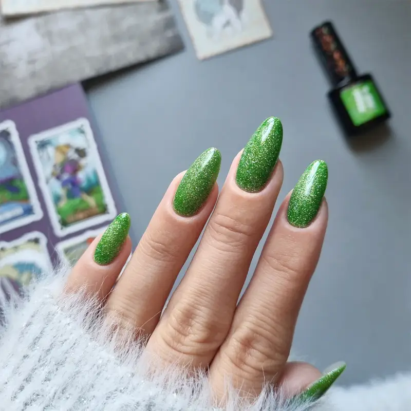 UV Gel Polish Zodiac Smalto Semipermanente #457 Peridot Leo - Smalto gel e semipermanente #457 Peridot Leo miniatura 4