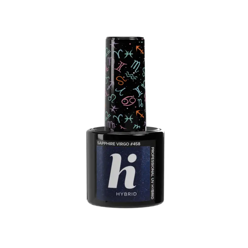 UV Gel Polish Zodiac Smalto Semipermanente #458 Sapphire Virgo - Smalto gel e semipermanente #458 Sapphire Virgo