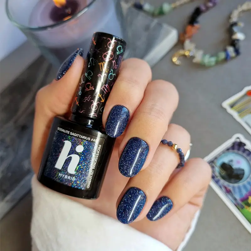 UV Gel Polish Zodiac Smalto Semipermanente #461 Sodalite Sagittarius - Smalto gel e semipermanente #461 Sodalite Sagittarius miniatura 3