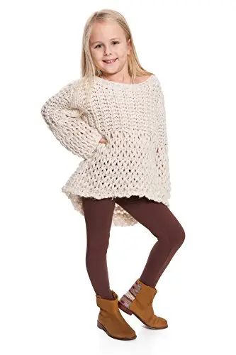 Hi!mom Leggings Bambina Marrone 3466093