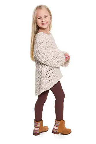 Hi!mom Leggings Bambina Marrone 3466093 miniatura 2