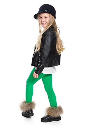 Hi!mom Leggings Bambina Verde 3466092 miniatura 2