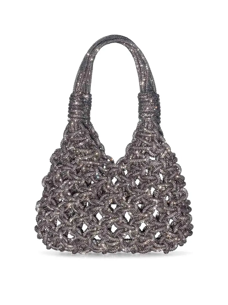 Mini Borsa Gioiello Vannifique Diamante Nero