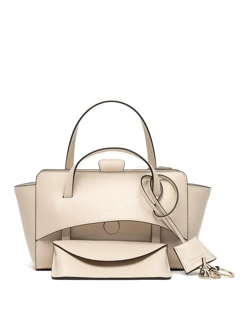 Borsa Flap S Premiere - Butter Bianco