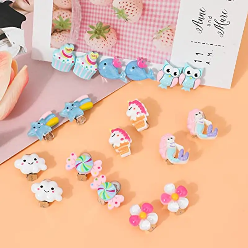 Hifot Orecchini Bambina Bianco 808826 miniatura 3